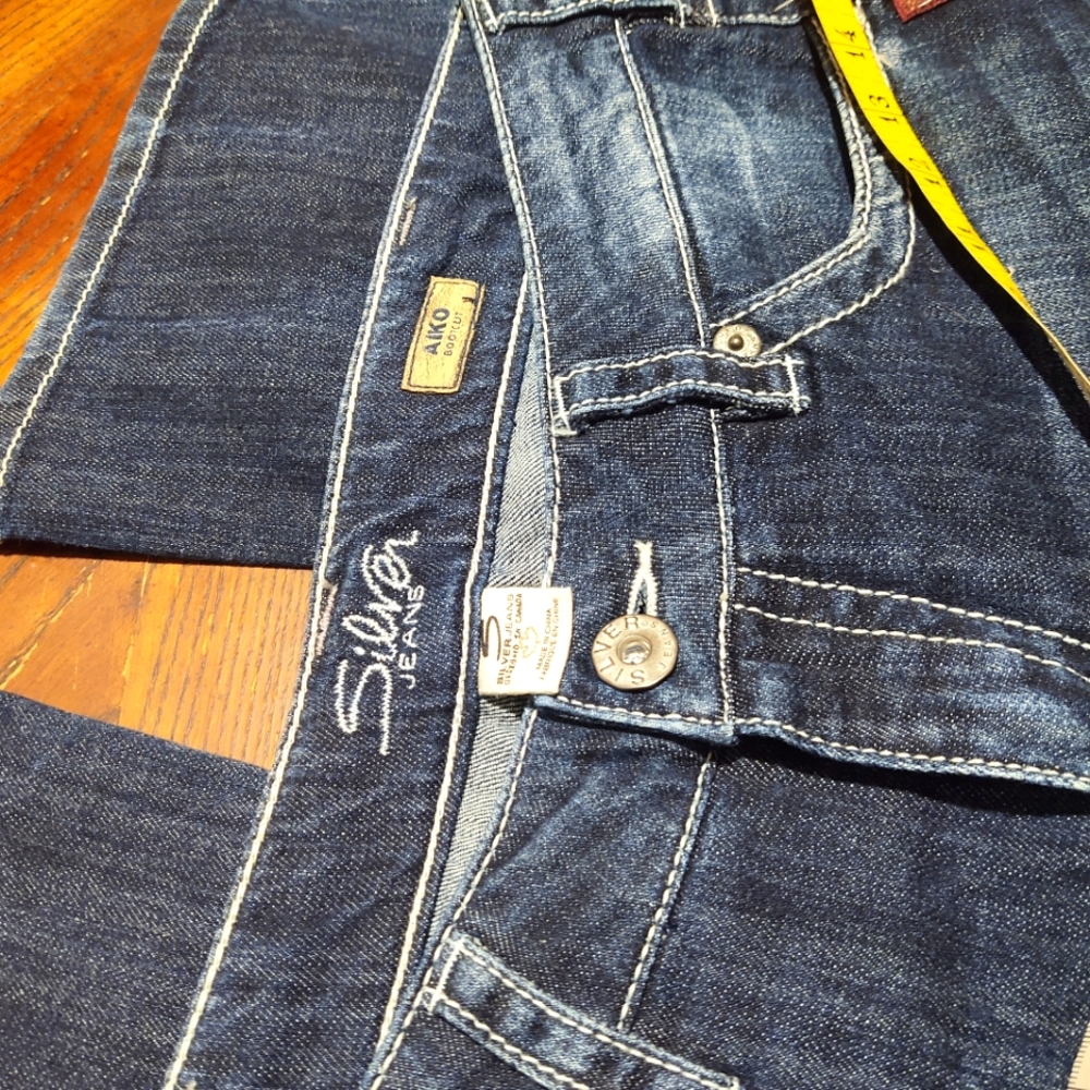Silver jeans